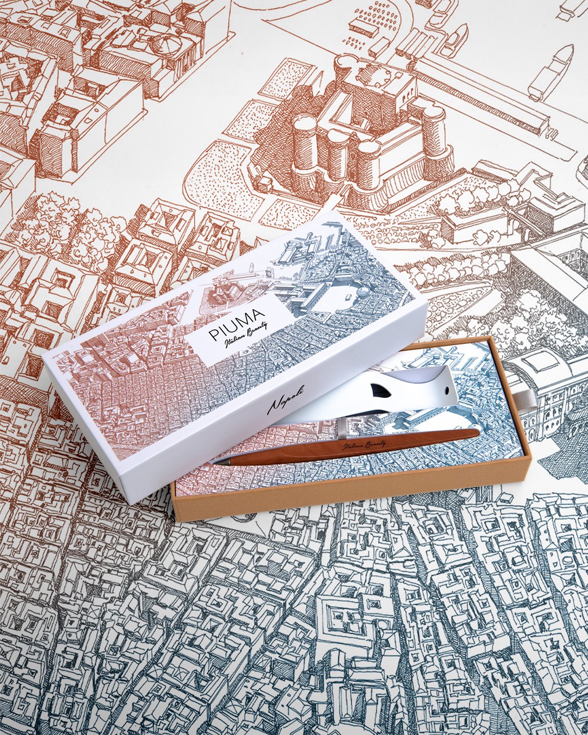 Вечная ручка Pininfarina Piuma NAPOLI-4