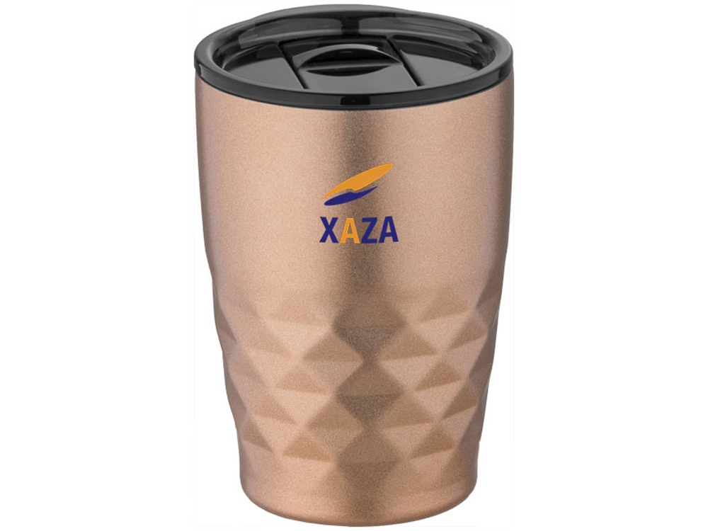 Кружка Geo с вакуумной изоляцией, медный/черный-4