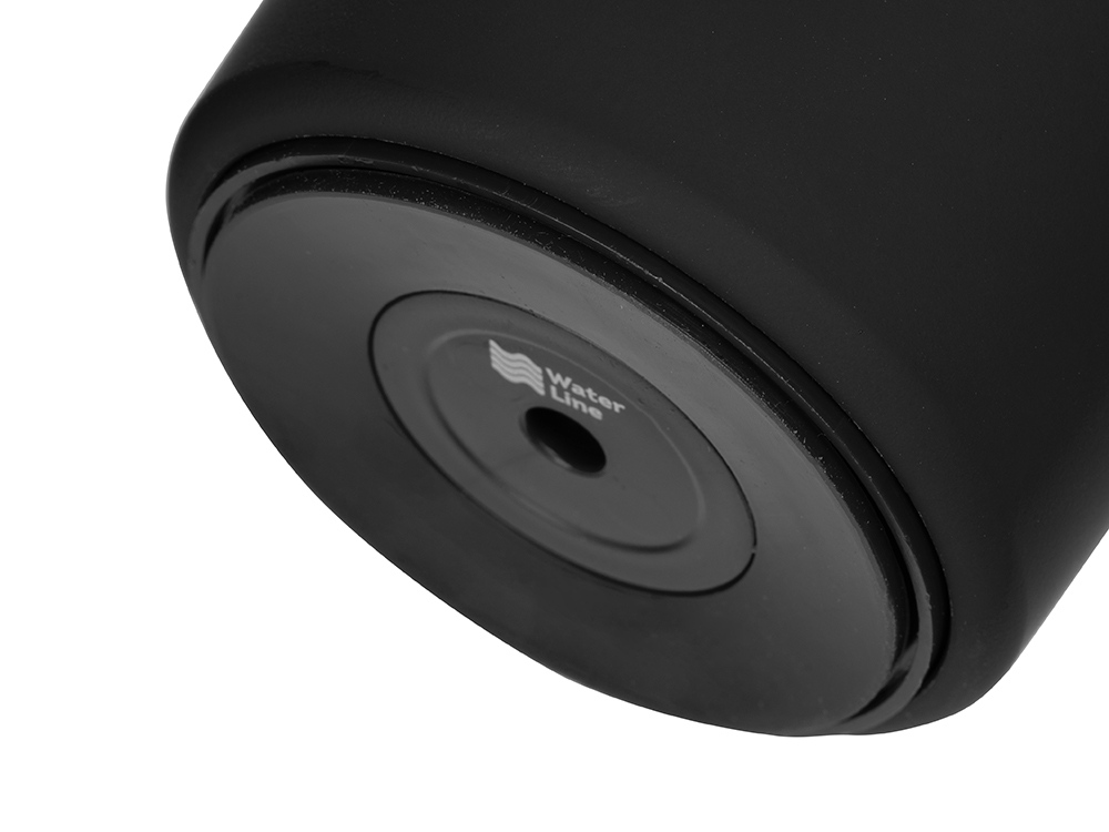 Герметичная термокружка на присоске Kick, 350 мл, черный-8