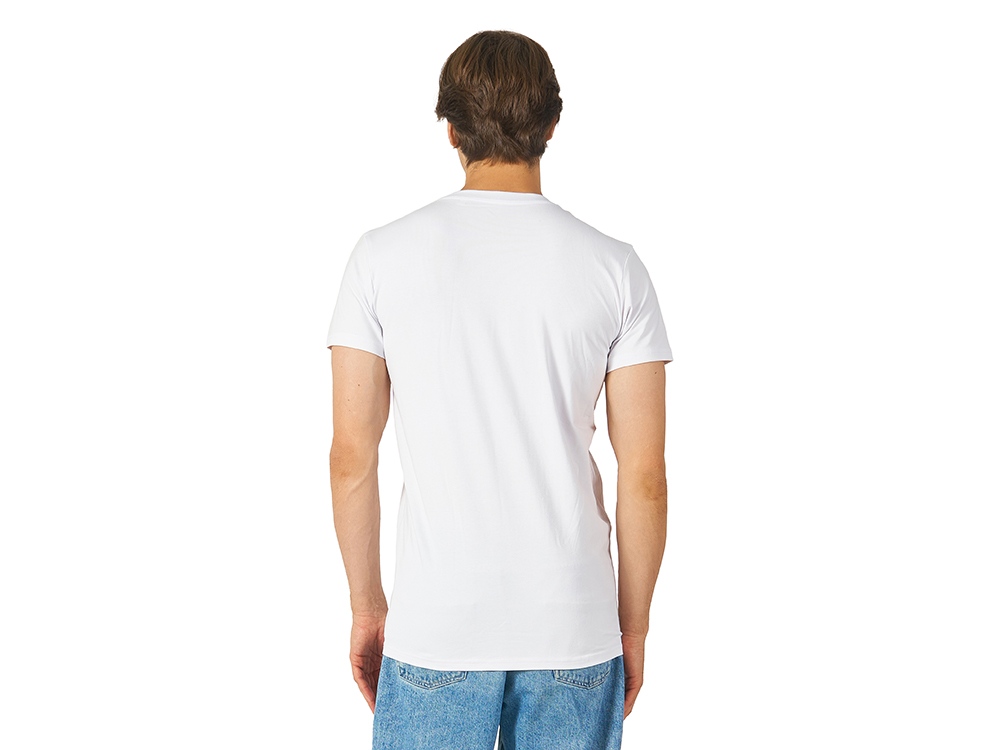 Футболка HD Fit короткий рукав с эластаном, мужская, белый-2