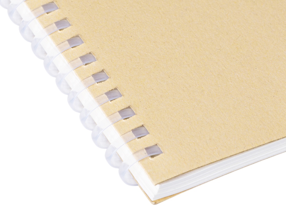 Блокнот на мягкой спирали А6 Sahara, 60 листов 70 гр/м2, натуральный-1