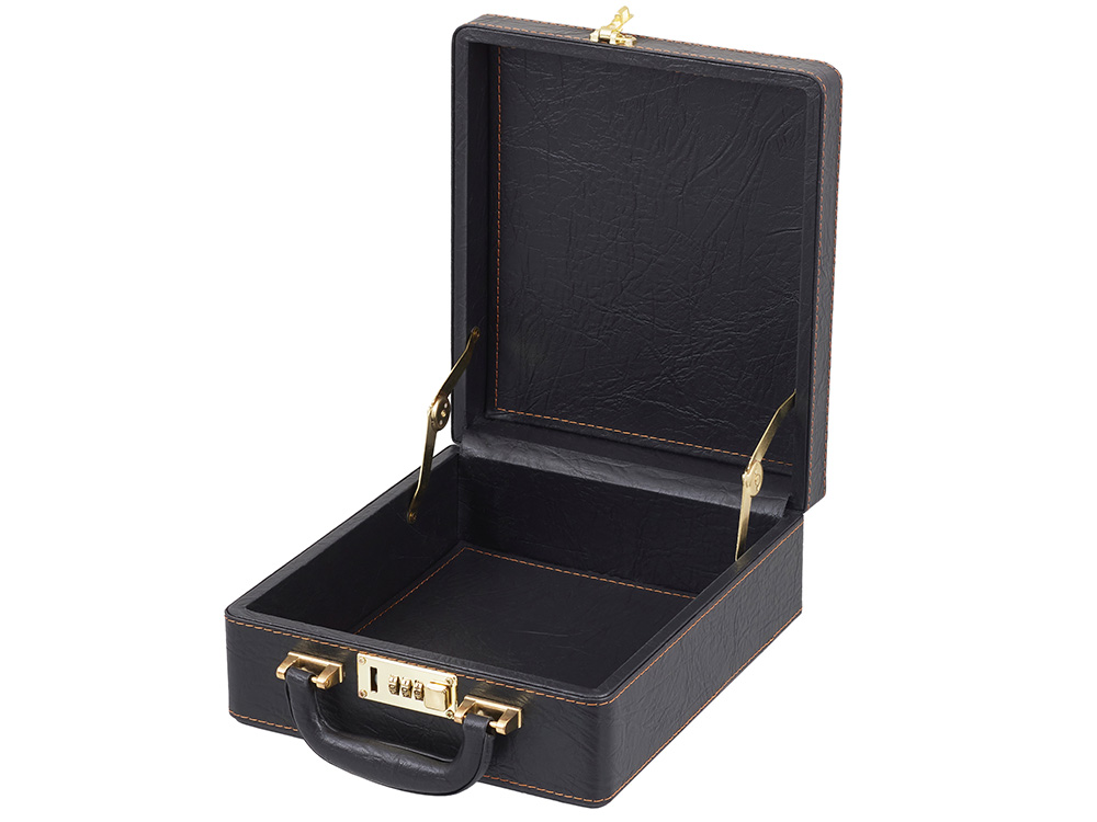 Дипломат подарочный, темно-коричневый-1