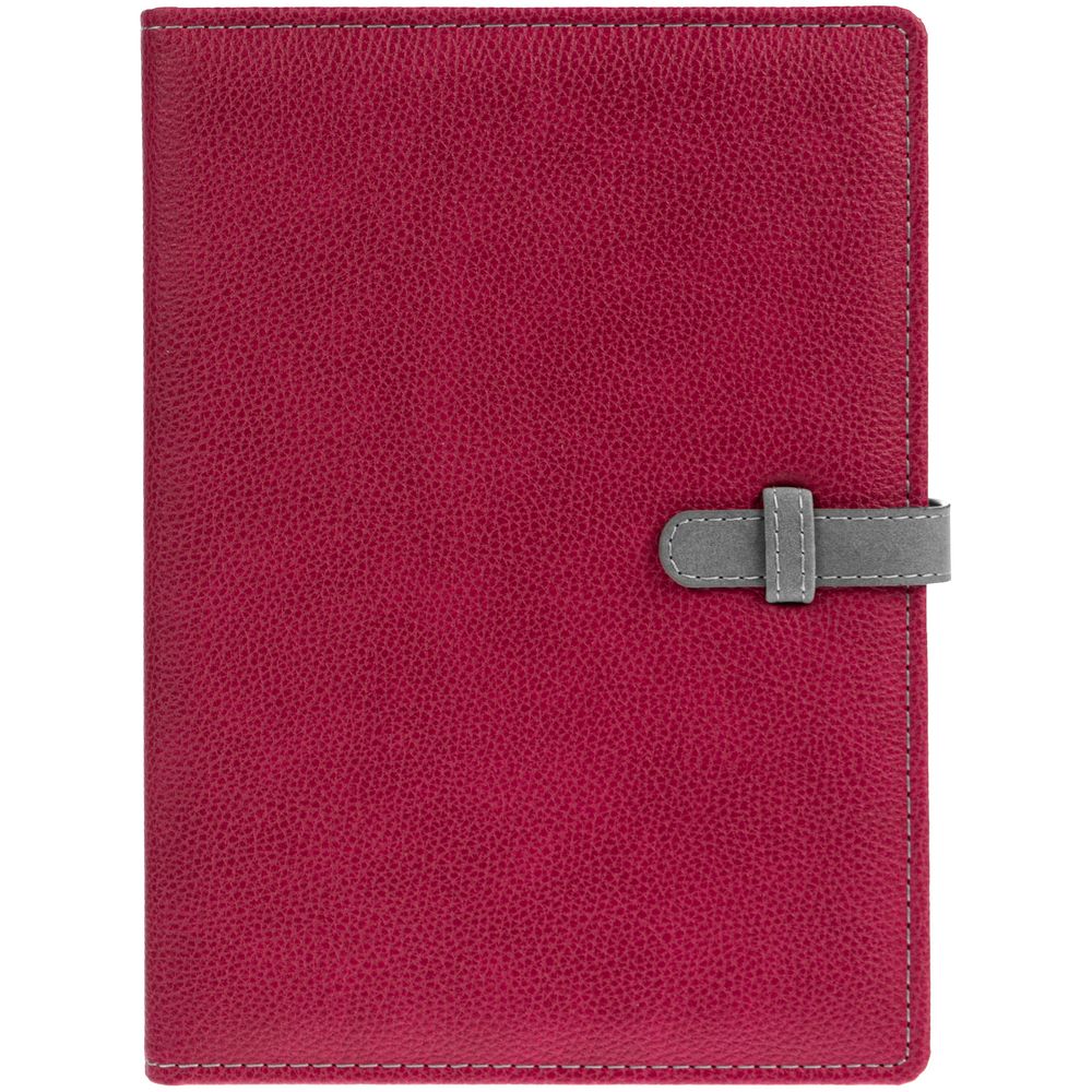 Ежедневник Cortex, недатированный, малиновый-1