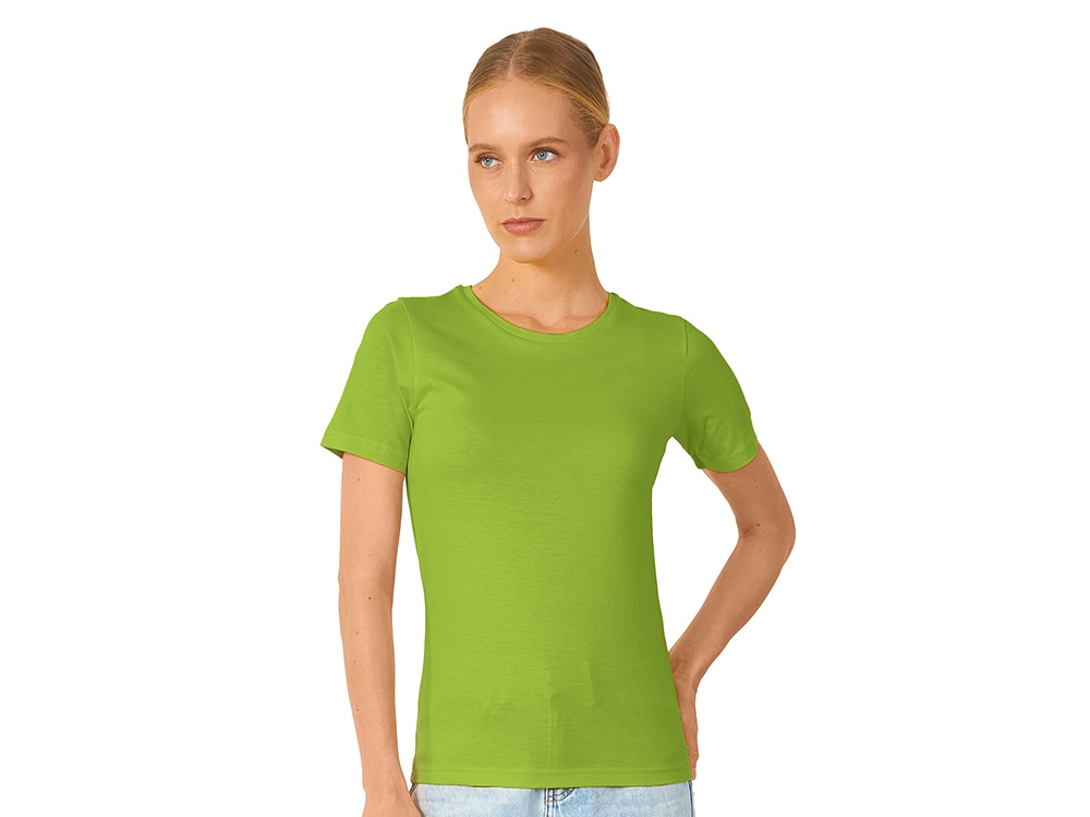 Футболка Heavy Super Club женская, зеленое яблоко-0