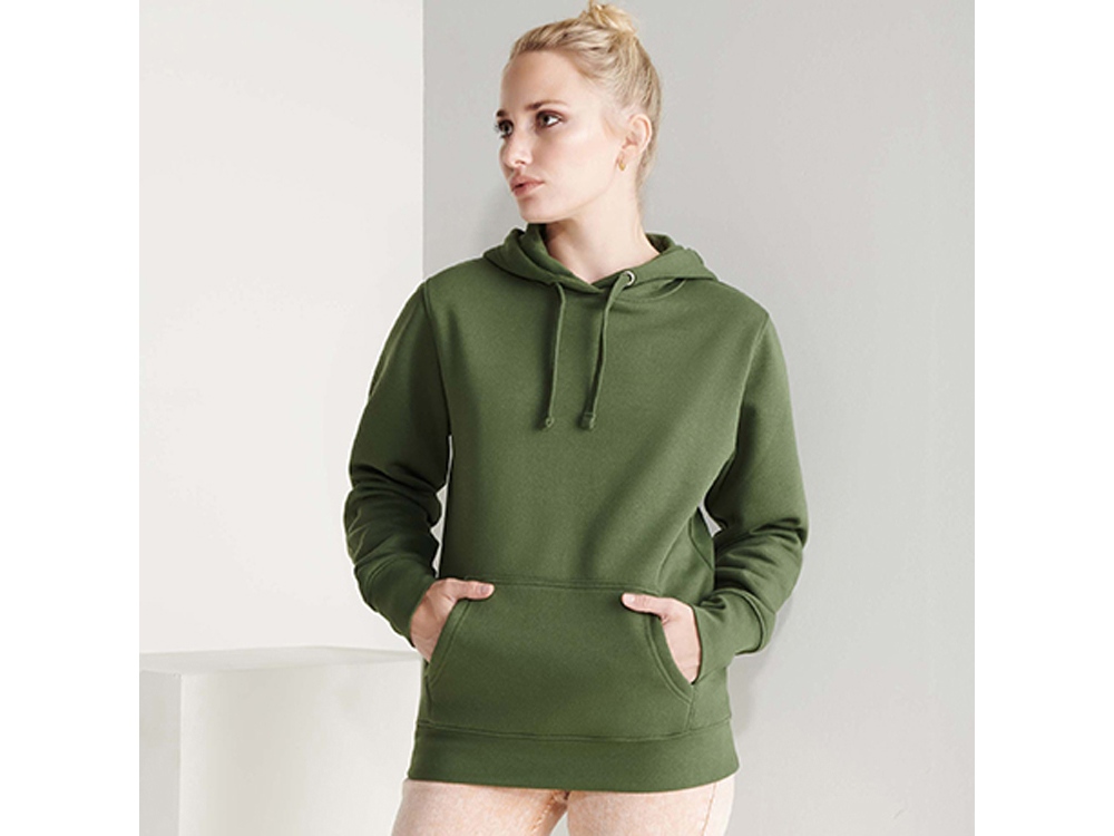 Толстовка с капюшоном Urban женская, хаки-4