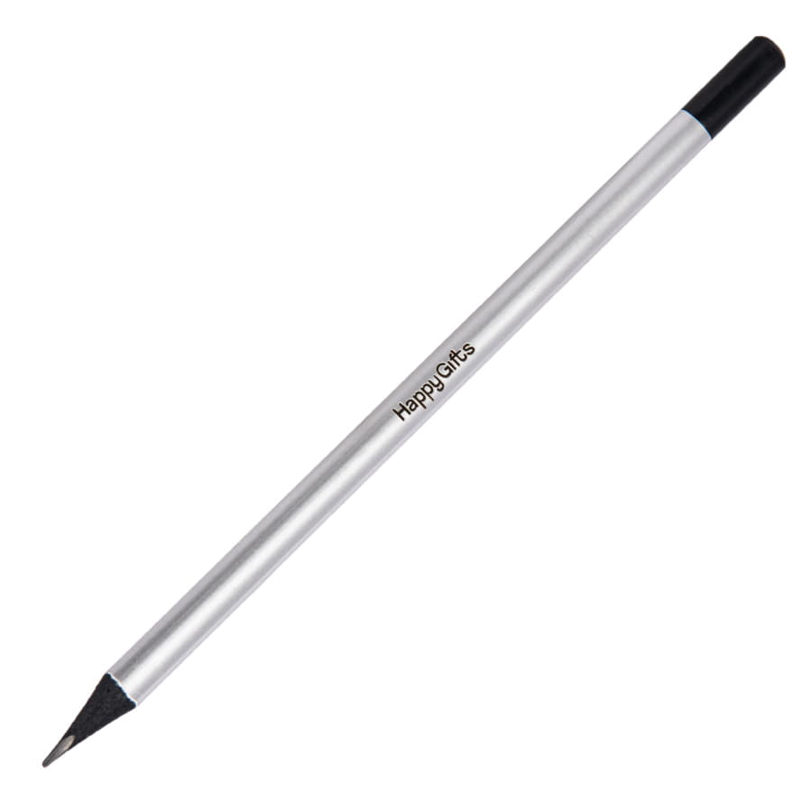 Карандаш чернографитный трехгранный IMAGE, HB, серебристый, черный-7