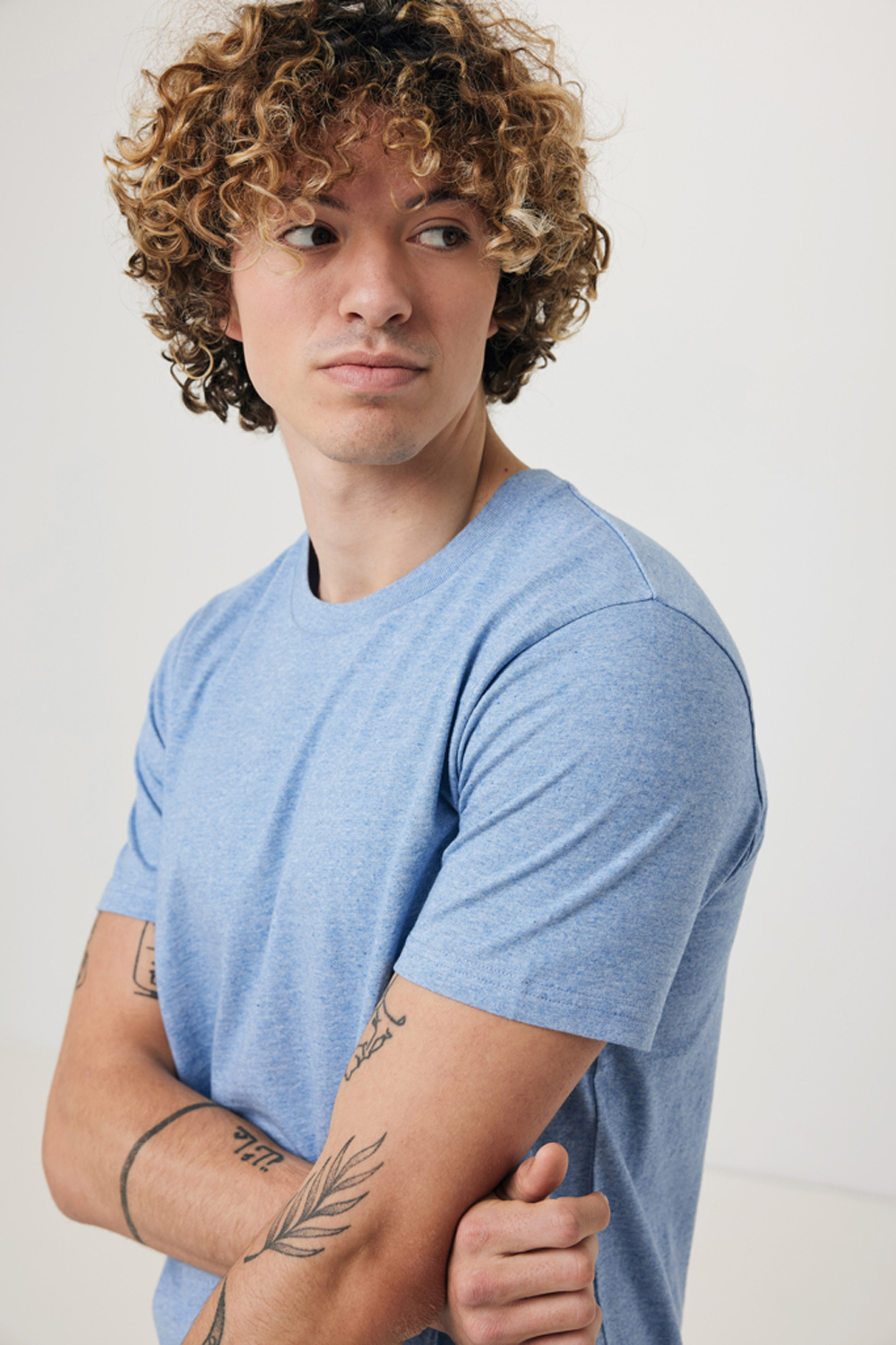 Футболка Iqoniq Brett из переработанного хлопка AWARE™, унисекс, 180 г/м²-8