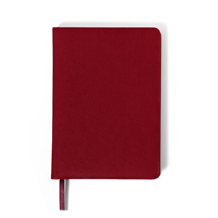 Ежедневник недатированный Duncan, формат А5,  в линейку, бордовый-1