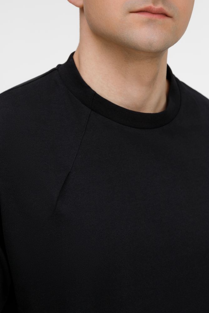 Футболка оверсайз унисекс Sinkopa, черная-4