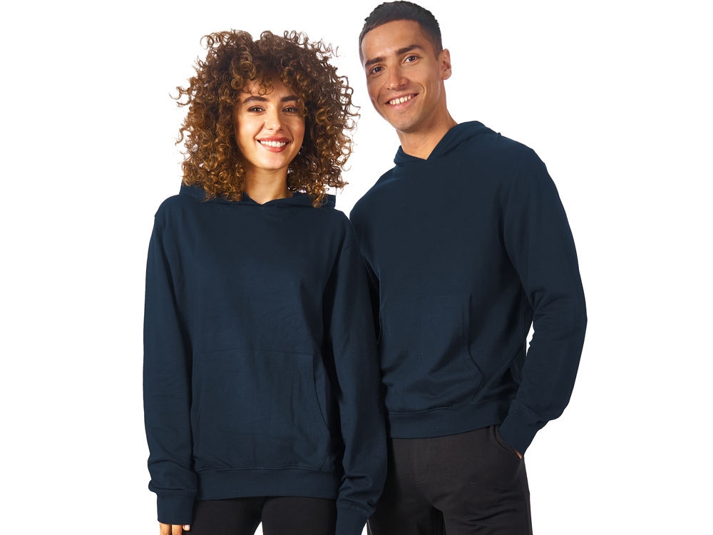 Худи Warsaw, футер 220гр, темно-синий-0