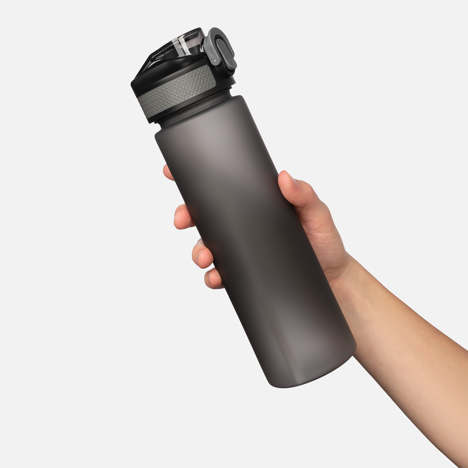 Бутылка для воды Флип (Flip), серая-6