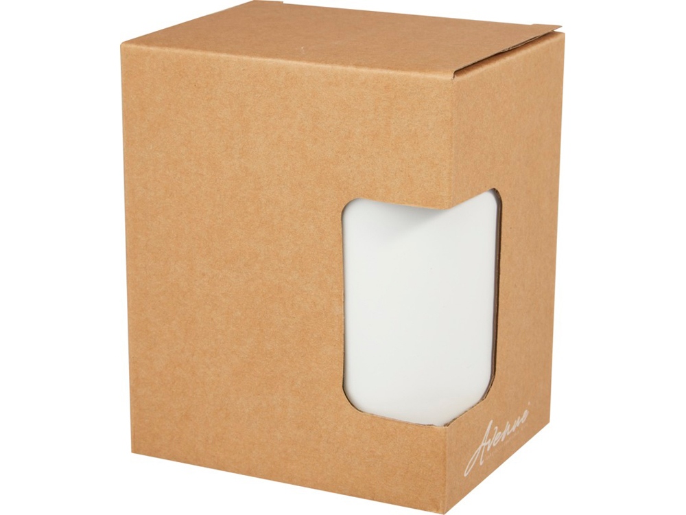 Керамическая кружка Perk объемом 480 мл, белый-4