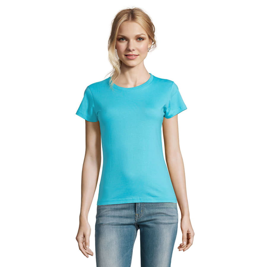 Футболка женская IMPERIAL WOMEN 190, бирюзовый-1
