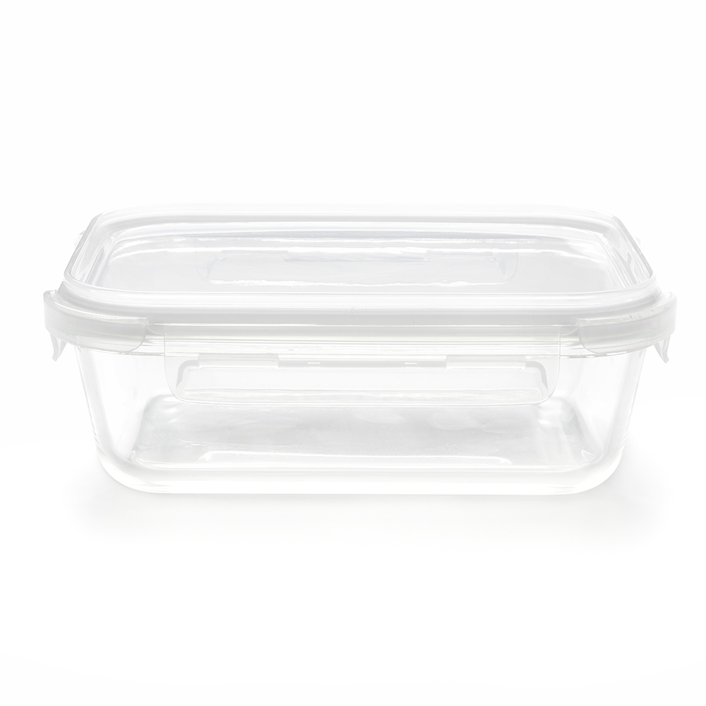 Контейнер Dinner из боросиликатного стекла, Белый-1