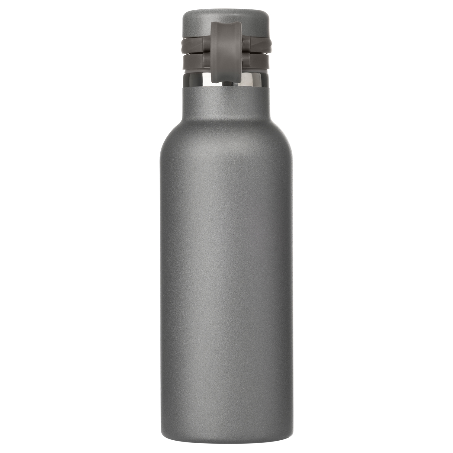Термобутылка вакуумная герметичная Модена (Modena), серая-2