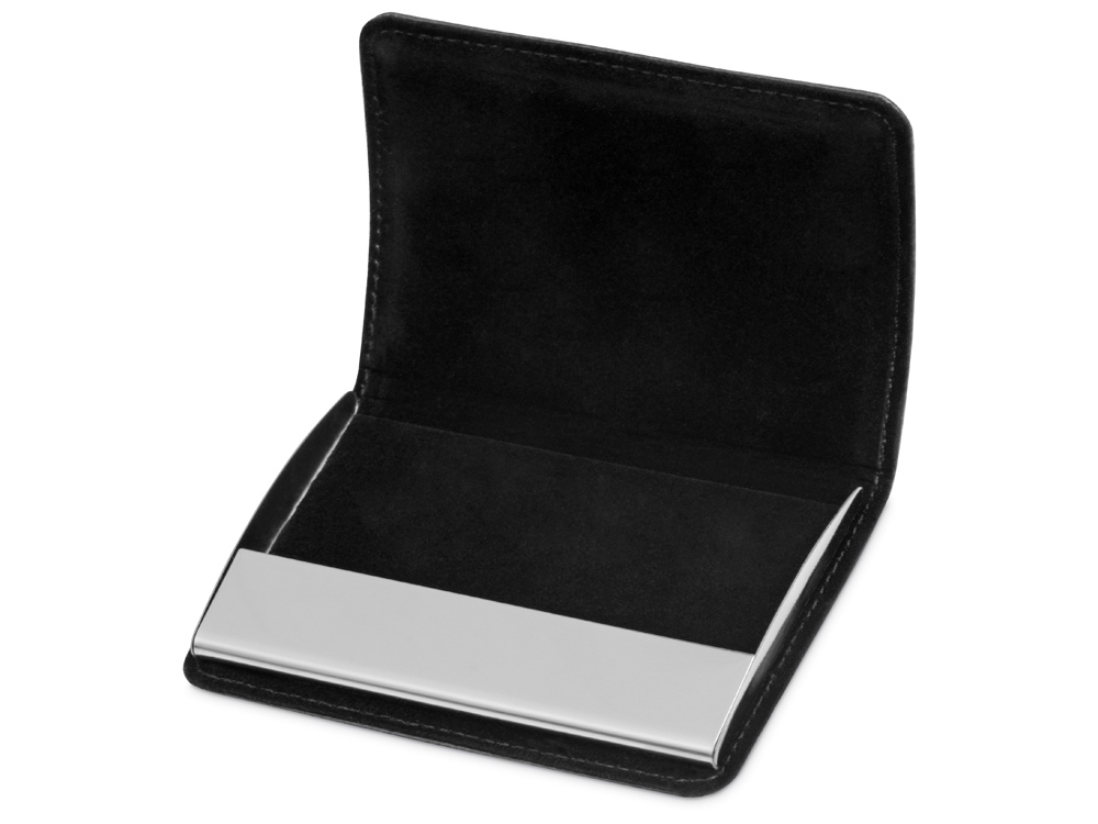 Визитница Намибия, синий/серебристый-1