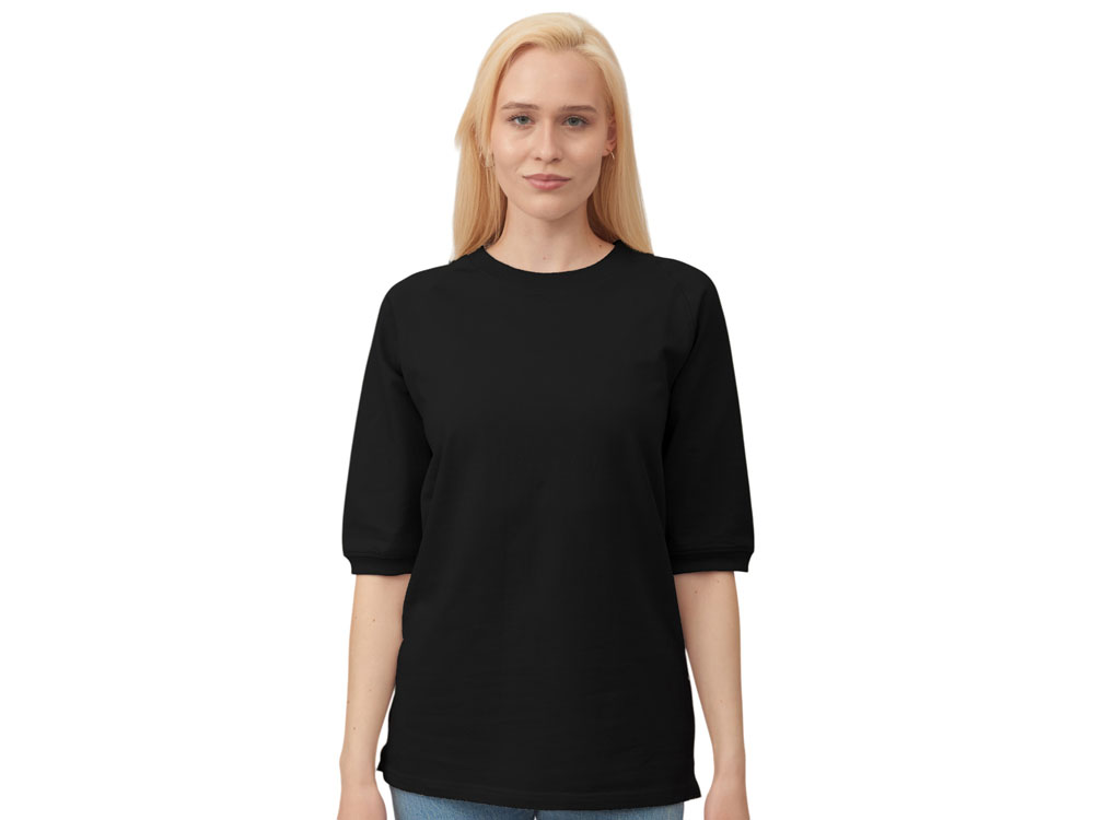 Футболка c рукавом реглан Warsaw, черный-2