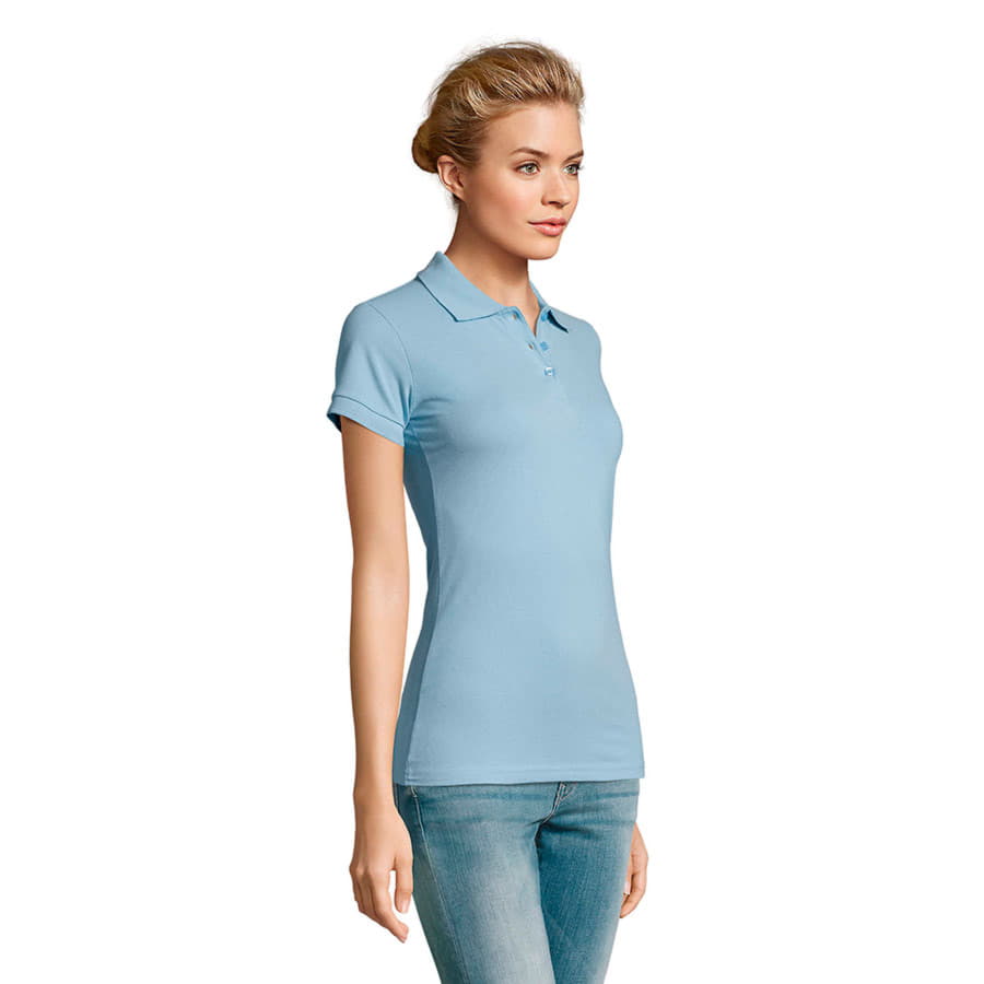 Поло женское PERFECT WOMEN 180, голубой-3
