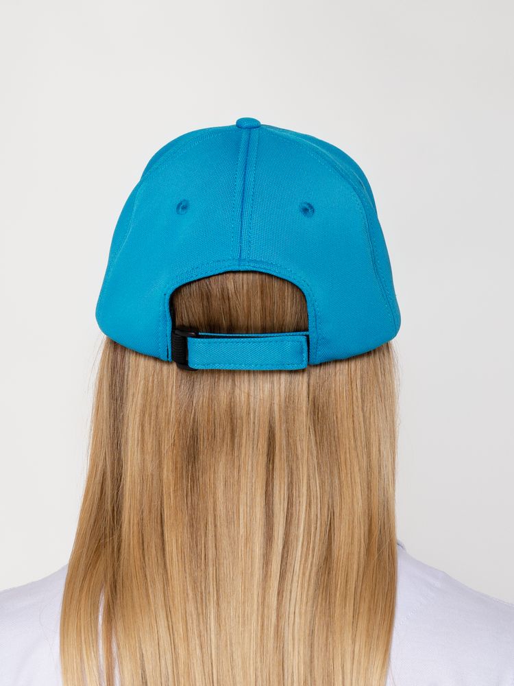 Бейсболка Harris, бирюзовая-7