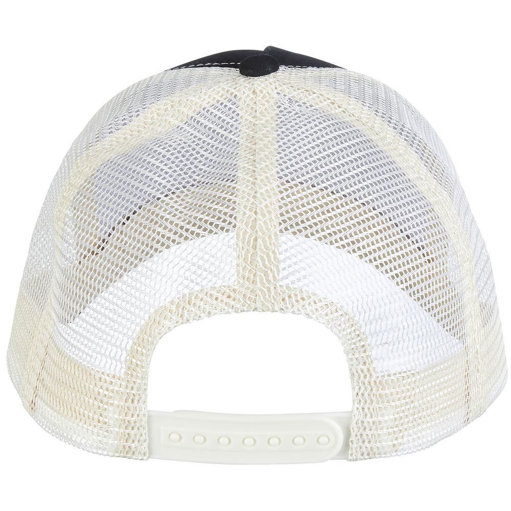 Бейсболка Blink, черная с молочно-белым-1