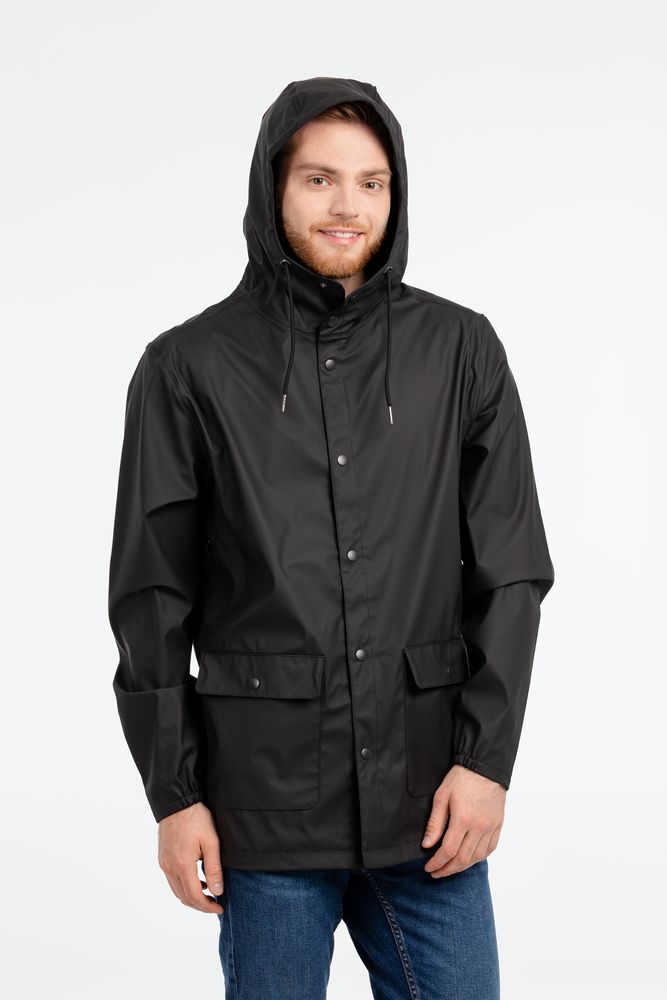 Дождевик мужской Squall, черный-5