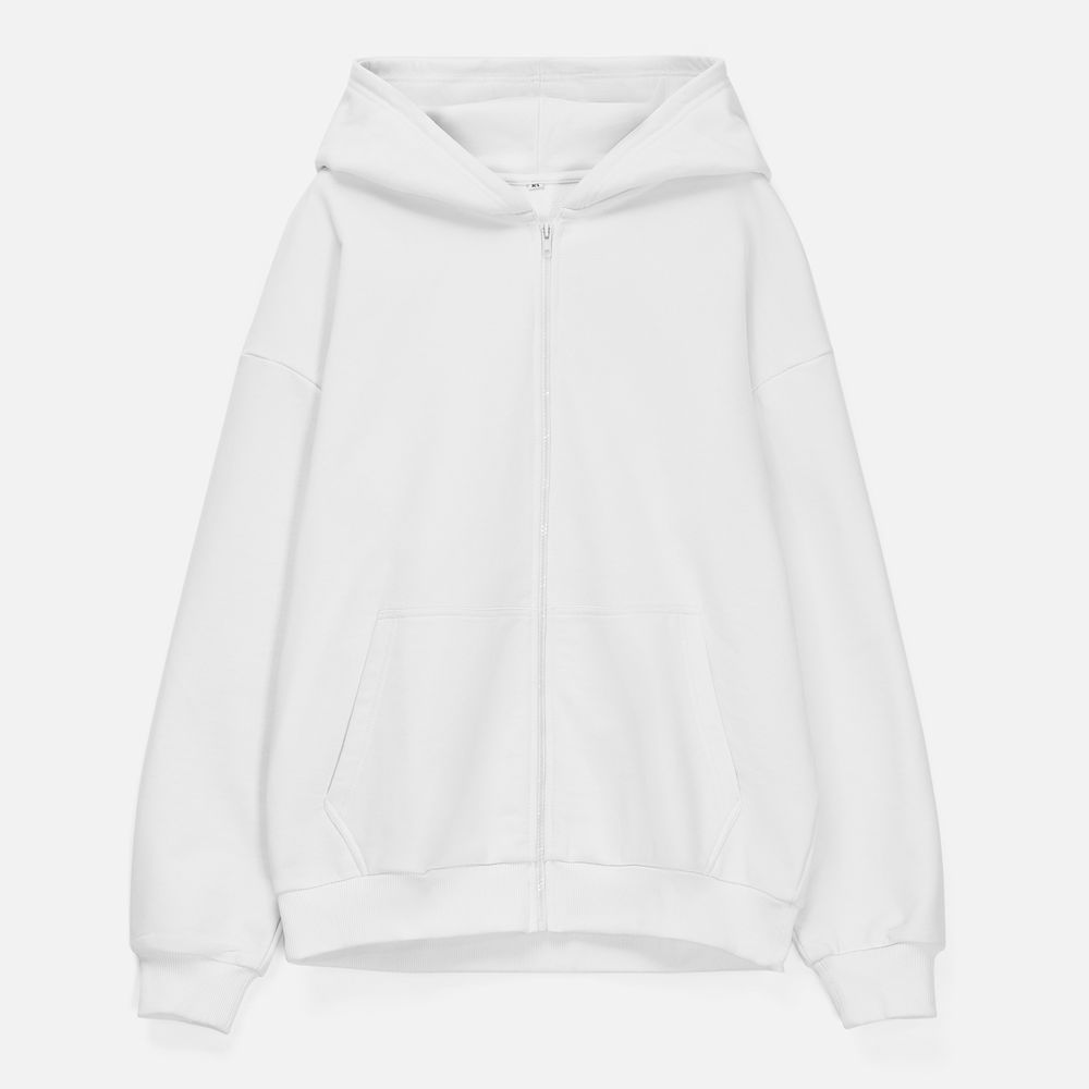 Толстовка унисекс оверсайз Sartoro, белая-1