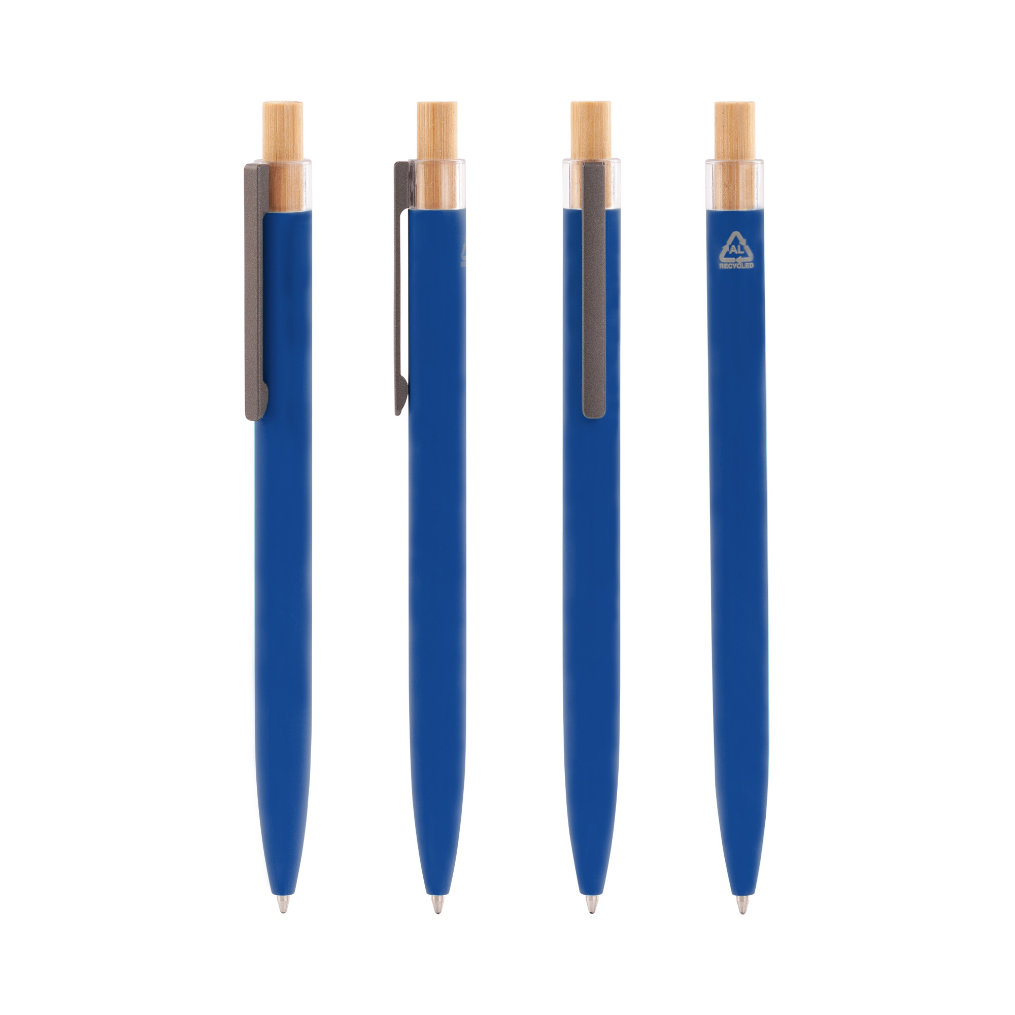 Ручка шариковая "Matt" с кнопкой из бамбука-1