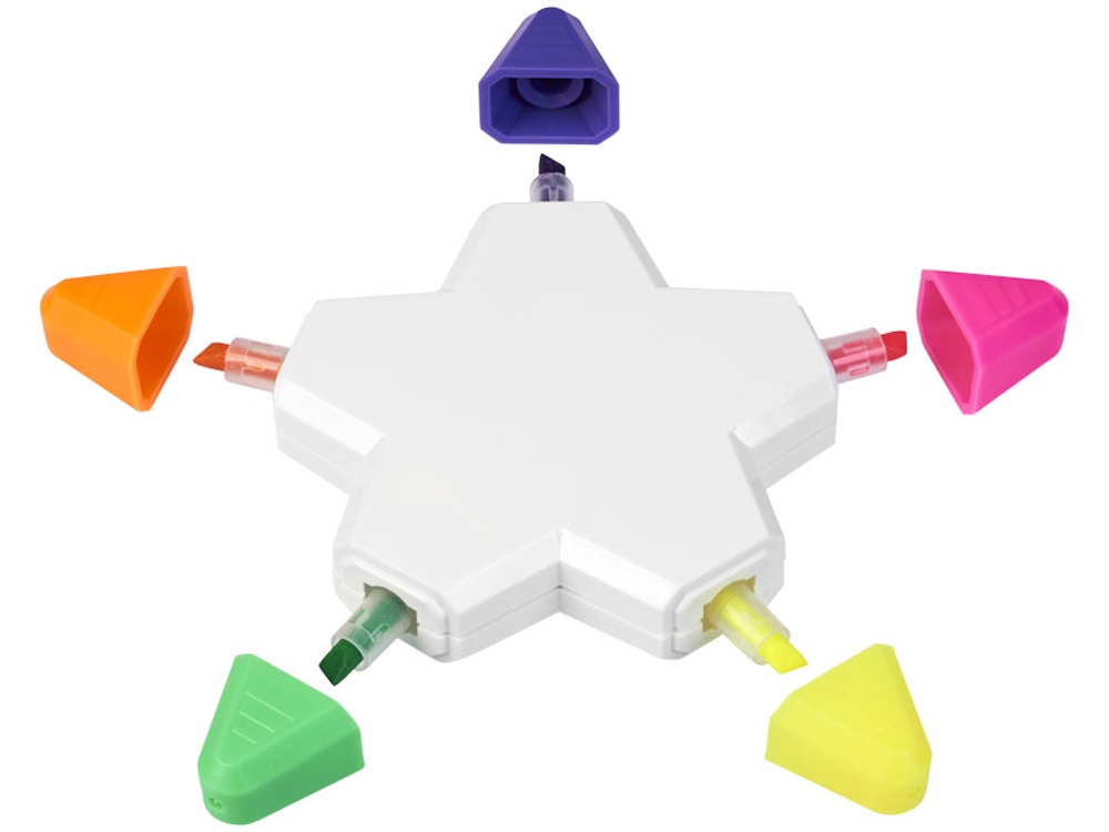 Маркер Solvig в форме звезды, белый-3