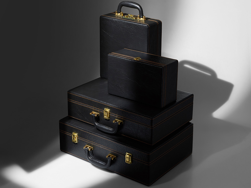 Футляр подарочный, темно-коричневый-5