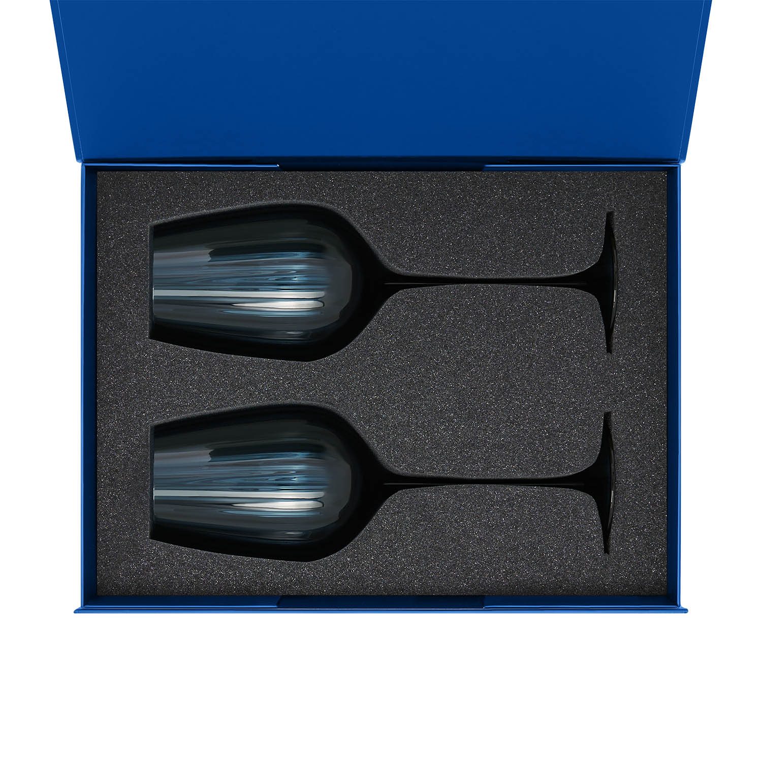 Ложемент под 2 бокала для вина (рифленое стекло) в среднюю коробку-трансформер (арт. 695721)-6