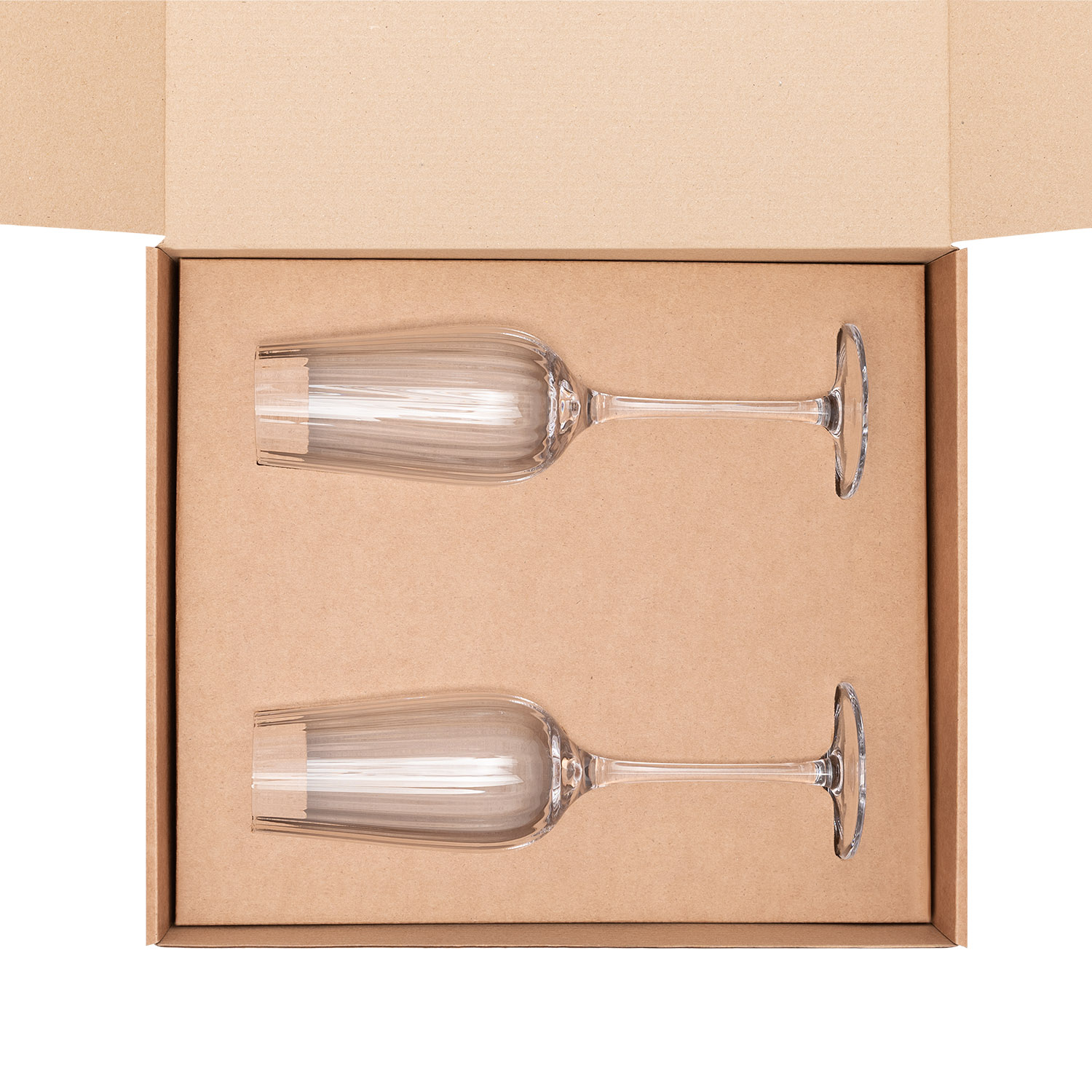 Подарочный набор 2 бокала для шампанского Blanche-0