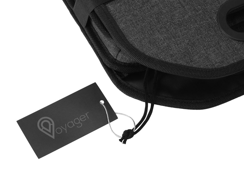 Органайзер автомобильный складной Harmony, темно-серый-10