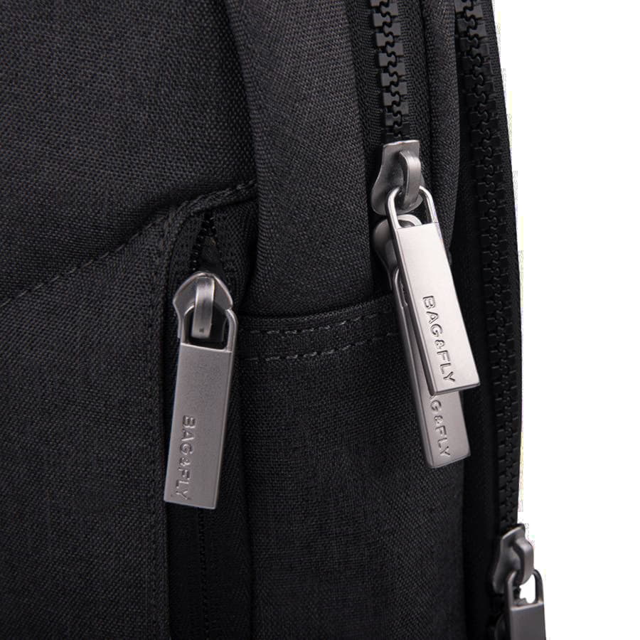 Сумка на плечо CORE, тёмно-серый, голубой-6