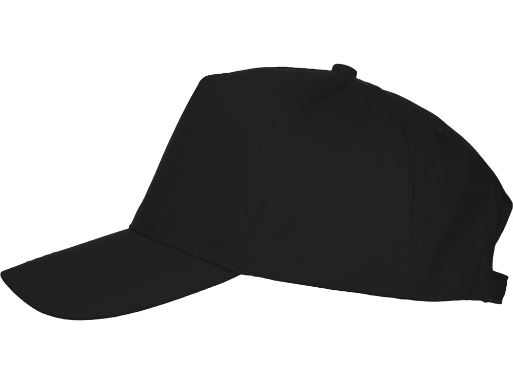 Бейсболка Мемфис 230 5-панельная, цвет черный-5