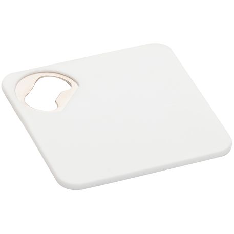 Костер с открывашкой для бутылок Bartender, белый-0