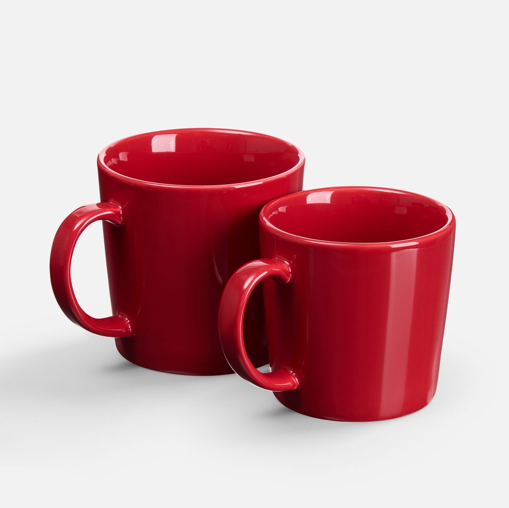 Кружка Valotti Medio, красная-5