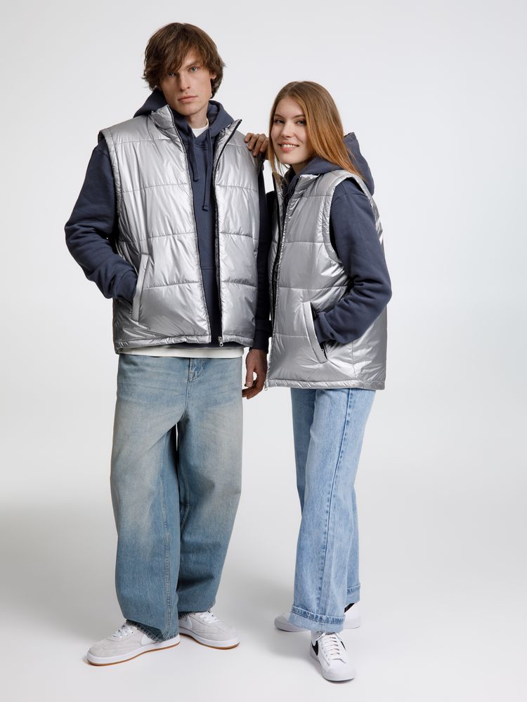 Жилет Kama, серебристый-10