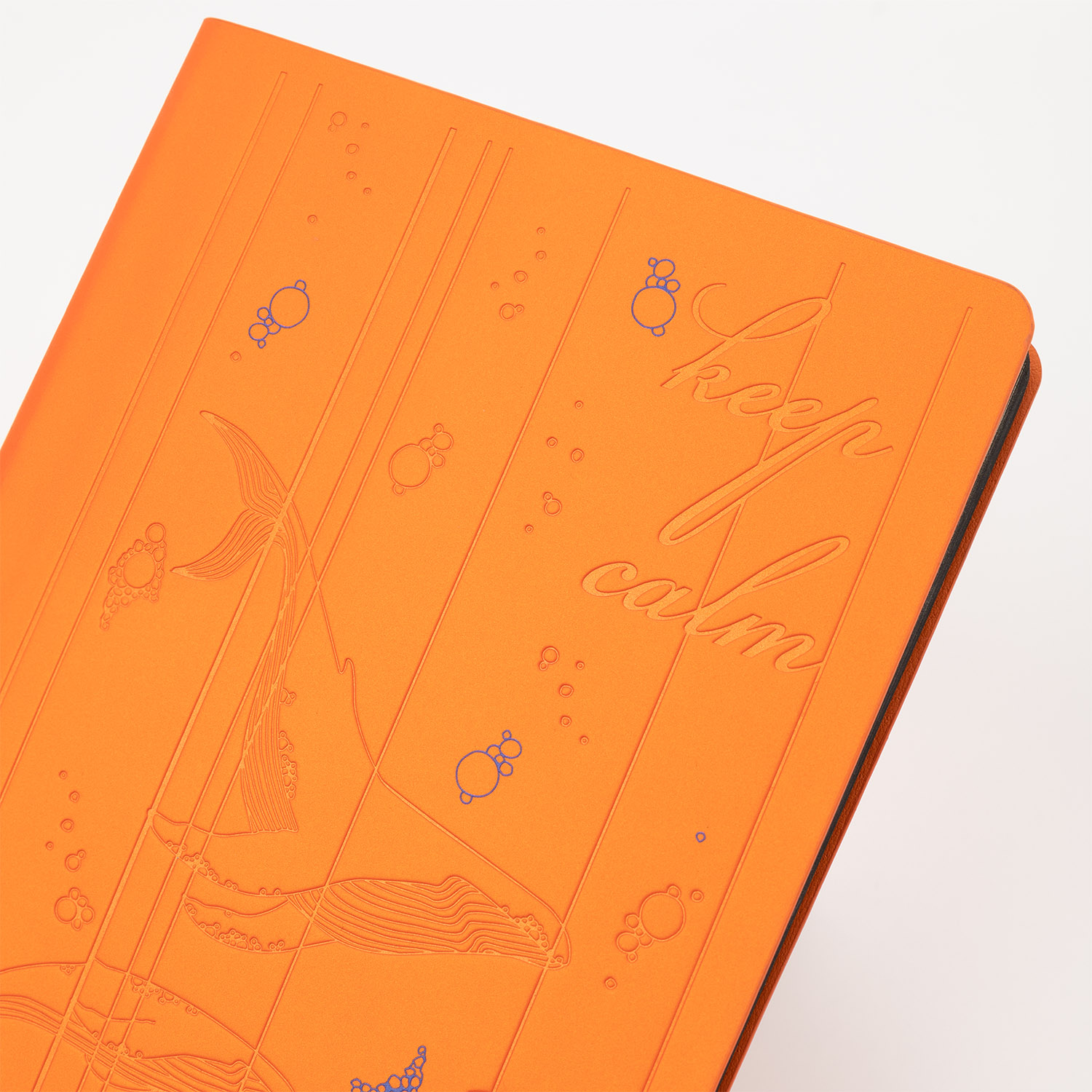 Ежедневник Moon river недатированный, оранжевый-8