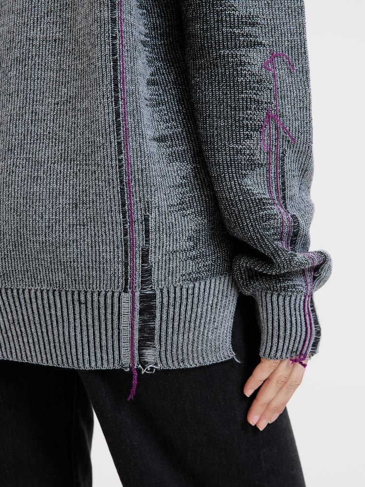 Джемпер Denim на заказ, полушерсть-8