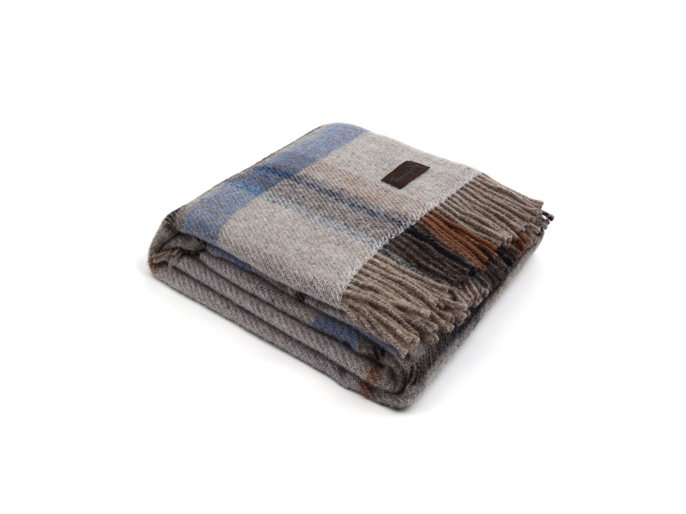 Плед MARZOTTO NORVEGIA 4090, серый-0