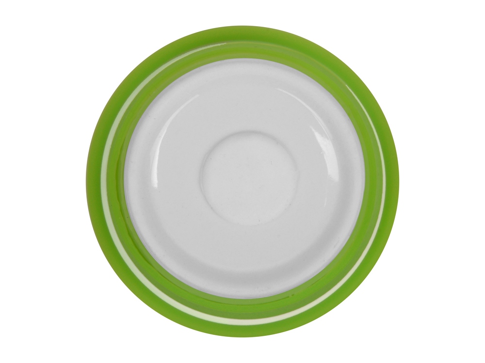 Фарфоровая кружка с двойными стенками Toronto, 300 мл, зеленое яблоко-4