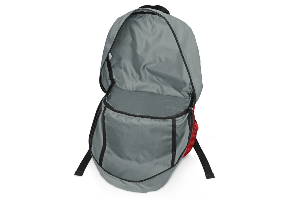 Рюкзак-холодильник Sea Isle, красный/серый-3