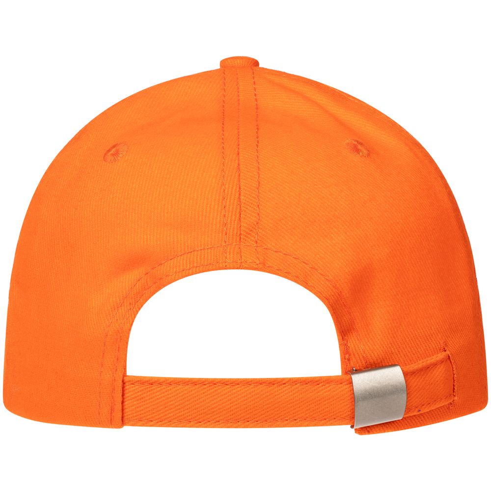 Бейсболка Spiker, оранжевая с белым-2