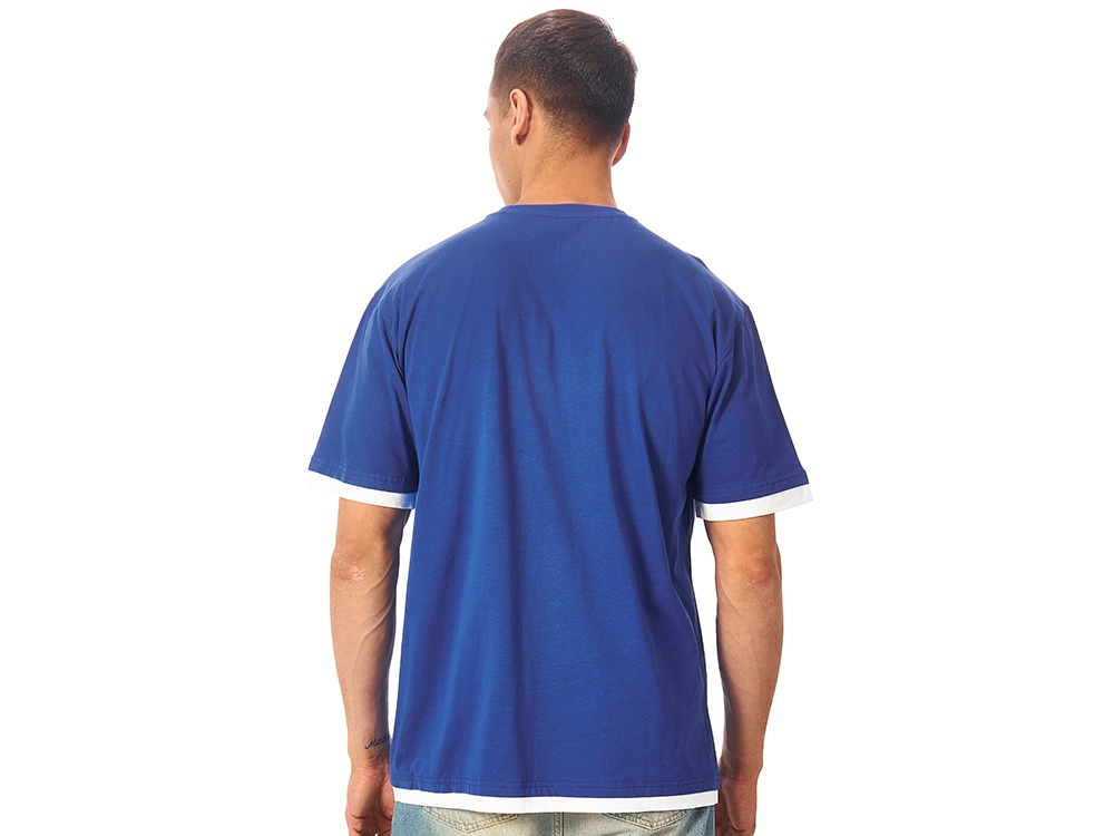 Футболка Rotterdam мужская, кл синий/белый-2