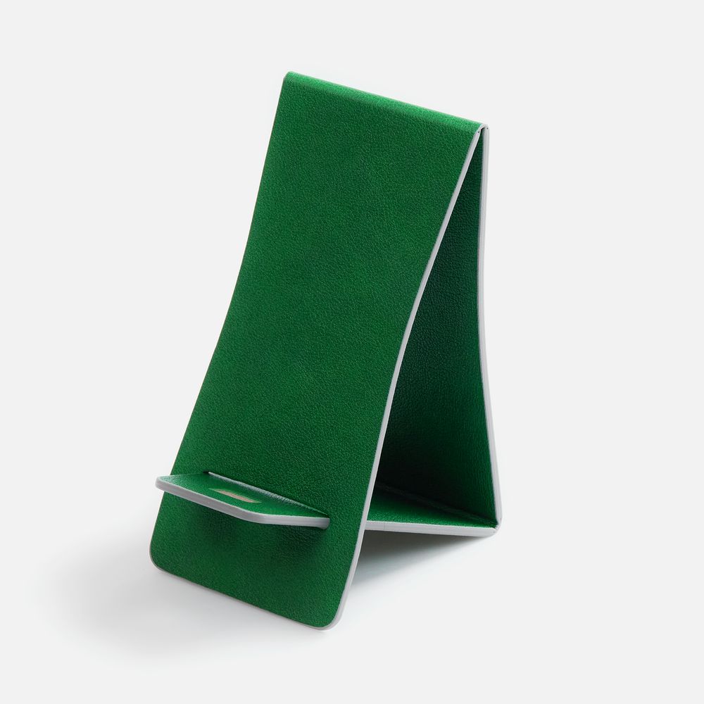 Подставка для телефона Petrus, зеленая-0