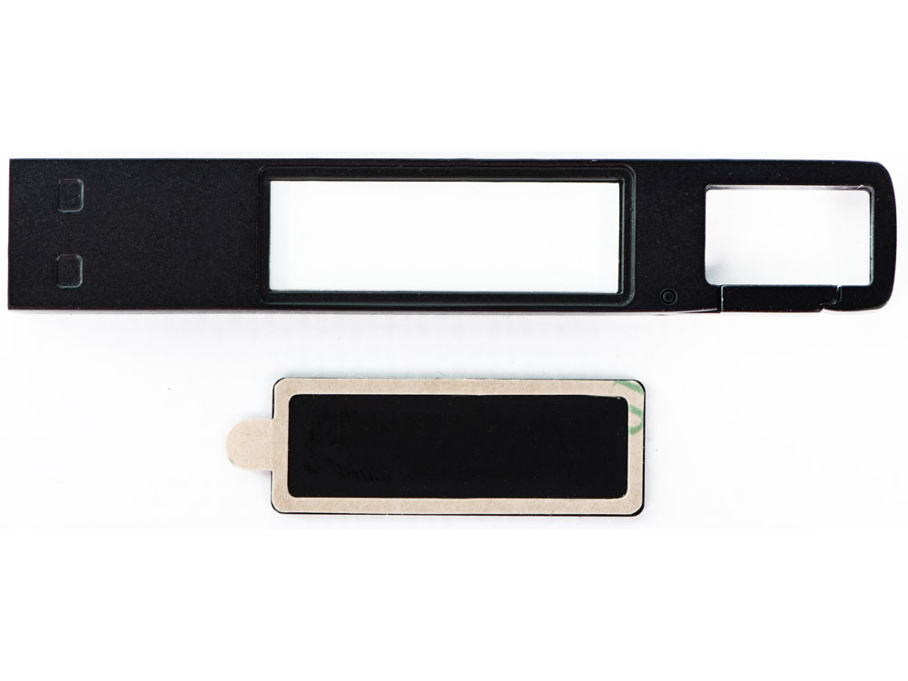 USB 2.0- флешка на 32 Гб c подсветкой логотипа Hook LED, темно-серый, синяя подсветка-7