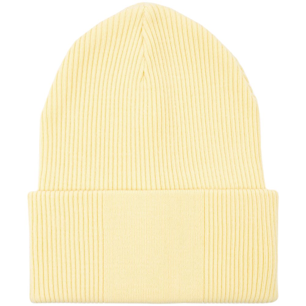 Шапка Real Rib, желтая (нарцисс)-1