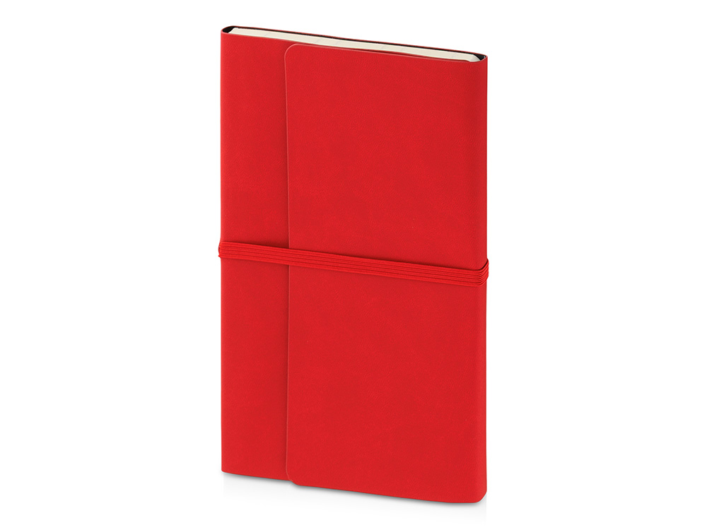 Ежедневник недатированный А5 Valencia, красный-0