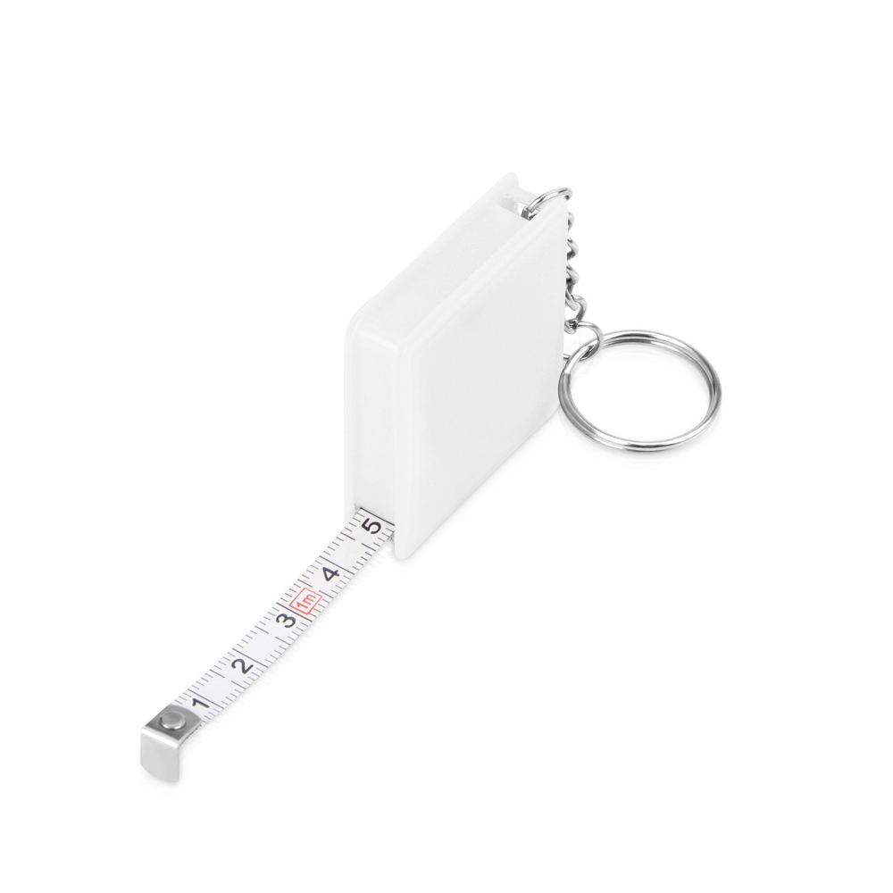 Брелок-рулетка Tape, Белый-1