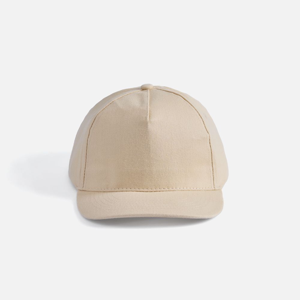 Бейсболка Long Beach, бежевая-2